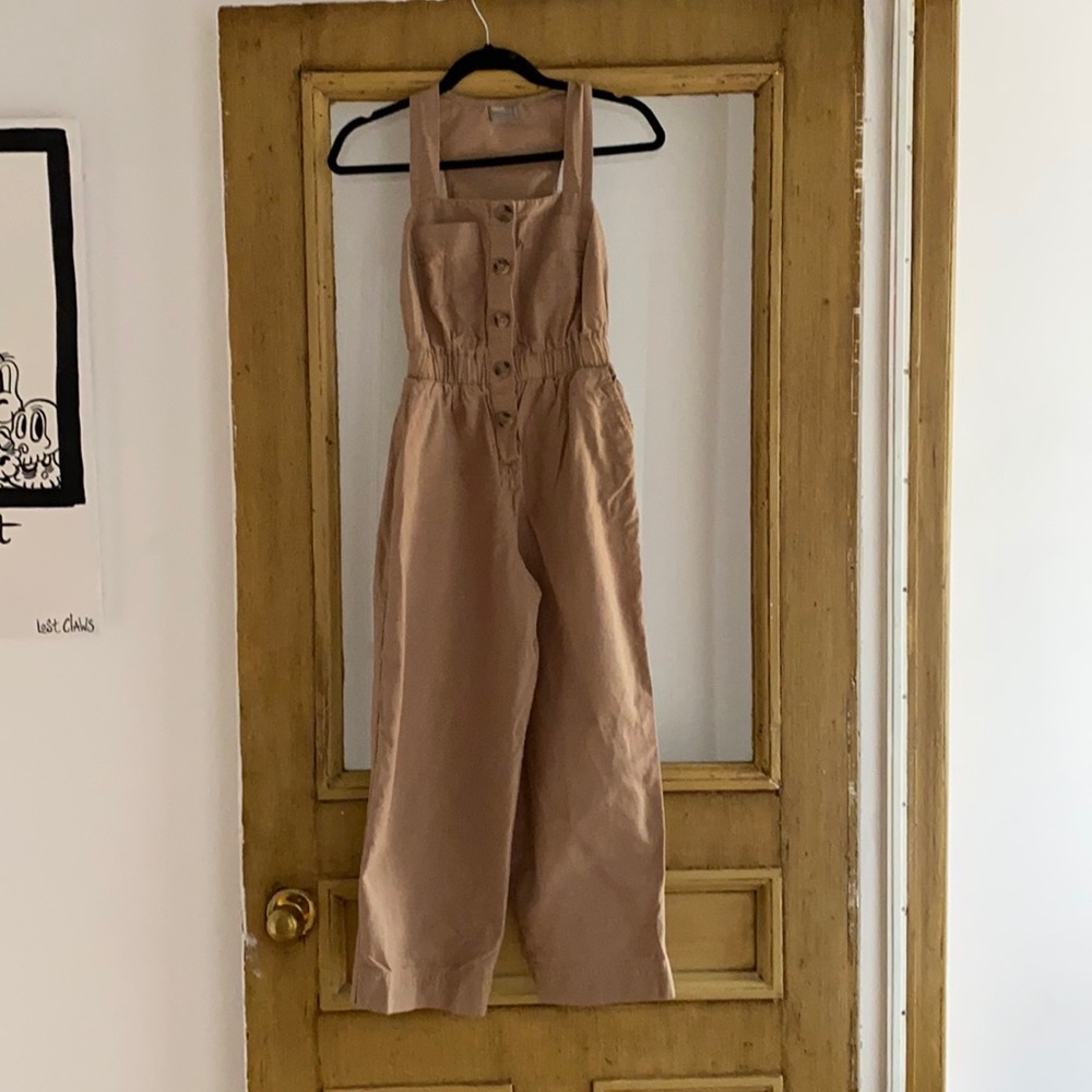 ASOS khaki jumpsuit